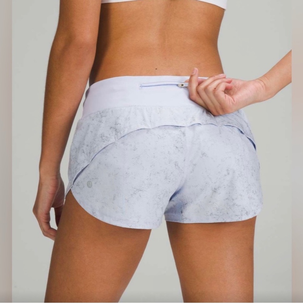 Women's Light Gray Athletic Shorts